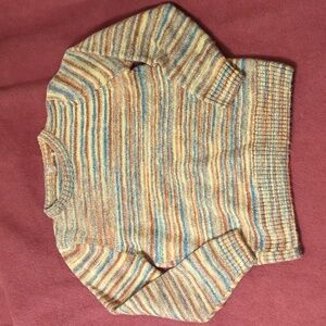 Barbour Striped Burford Knit Wool Blend Sweater, Women's M